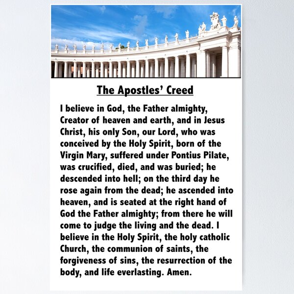 The Apostles' Creed Poster