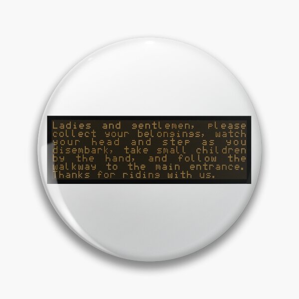 Item preview, Bus Exit Spiel LED Sign designed and sold by Some Imagination Designs.