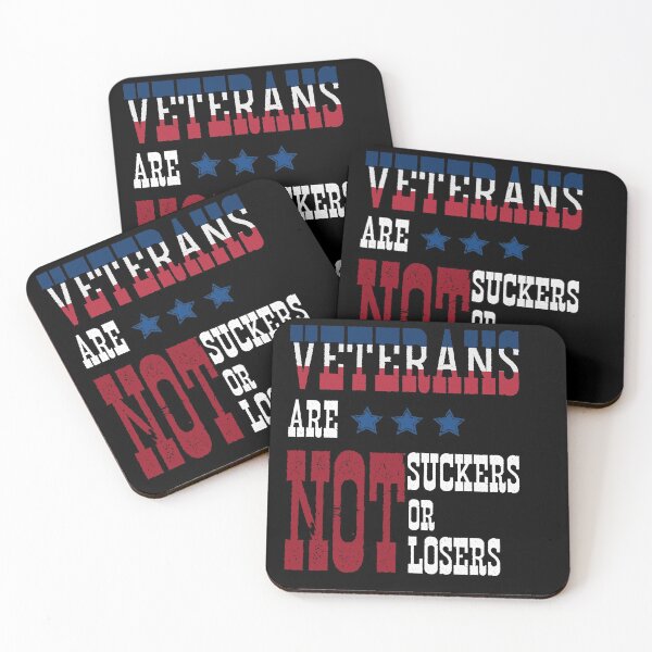 Item preview, veterans are not suckers or losers/veterans are heroes not suckers or losers designed and sold by ChamodSachintha.