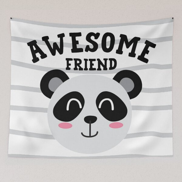 Item preview, Panda CUTE AWESOME FRIEND designed and sold by Sovik Goswami.