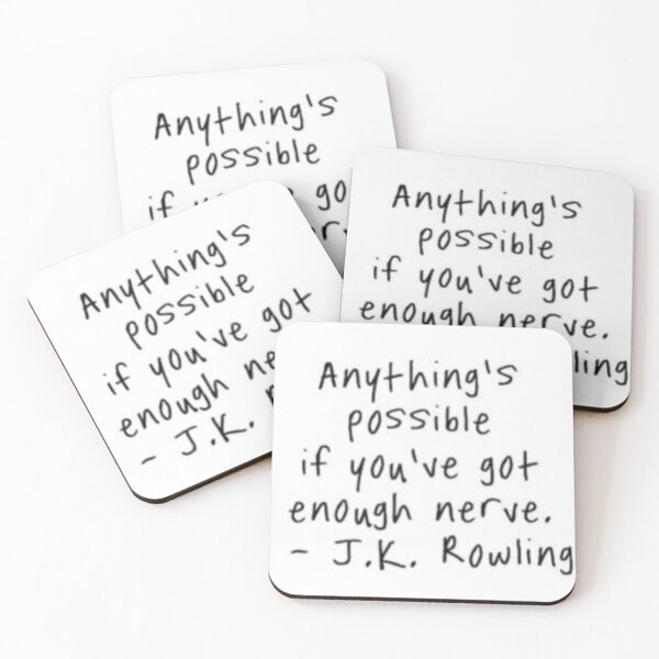 Item preview, J.K. Rowling quote designed and sold by aloha-designs.
