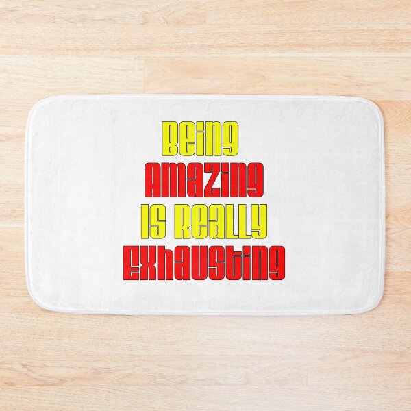 Item preview, Being Amazing Is Really Exhausting designed and sold by jaycartoonist.