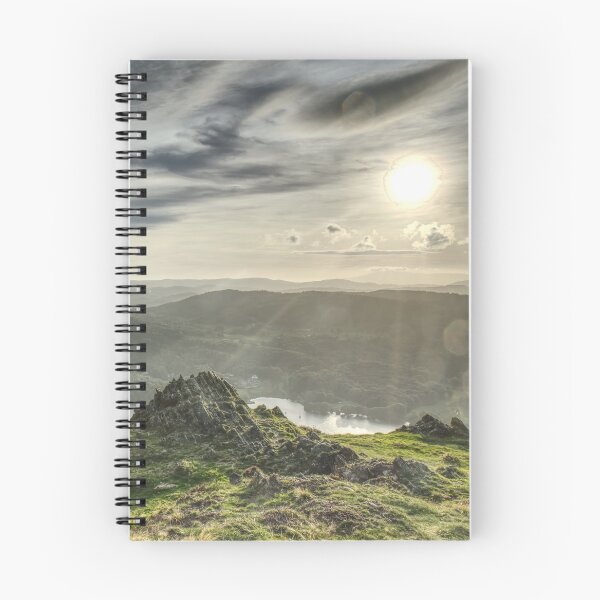 Item preview, Landscape view from the summit of Gummer's How in the Lake District overlooking Lake Windermere designed and sold by iCreatevo.