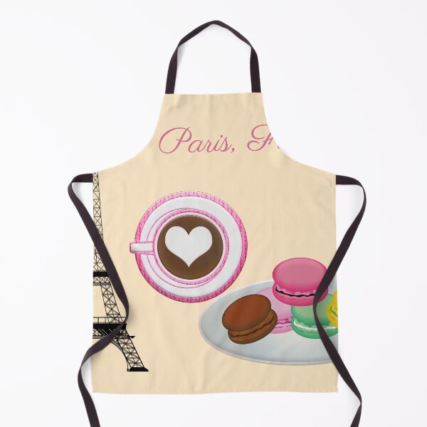Item preview, The Heart's Pleasure, Paris, Eiffel Tower and French Macarons designed and sold by Amalzaki.