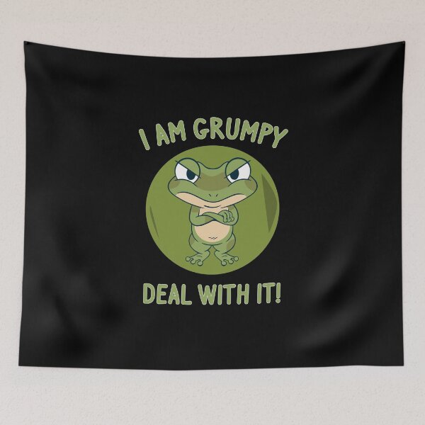 Item preview, Bitch grouchy bad-tempered grouch frog designed and sold by lsvds.