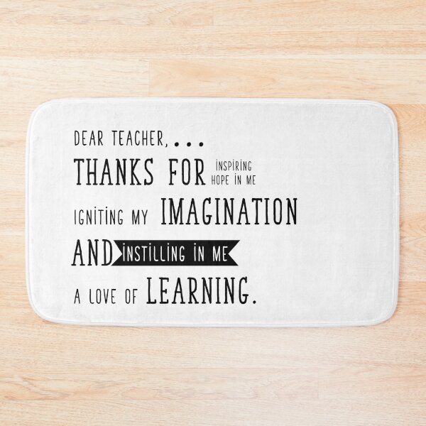 Item preview, Teacher Thank you for everything designed and sold by thewishdesigns.