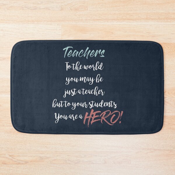 Item preview, Teacher you are a Hero designed and sold by thewishdesigns.