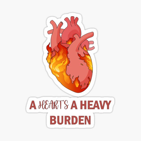 Item preview, A Heart is a Heavy Burden  designed and sold by iilustra.