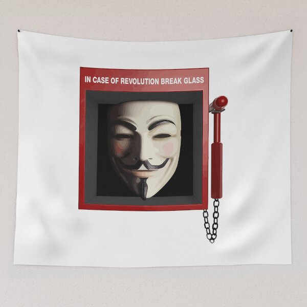 Artikelvorschau, IM FALL VON REVOLUTION BREAK GLASS - GUIDO FAWKES entworfen und verkauft von w1ckerman.
