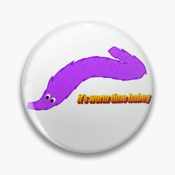 Item preview, it’s worm time babey designed and sold by wormwithastring.