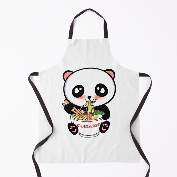 Item preview, Panda Eating Ramen Cute Kawaii Noodles designed and sold by ButterflyX.