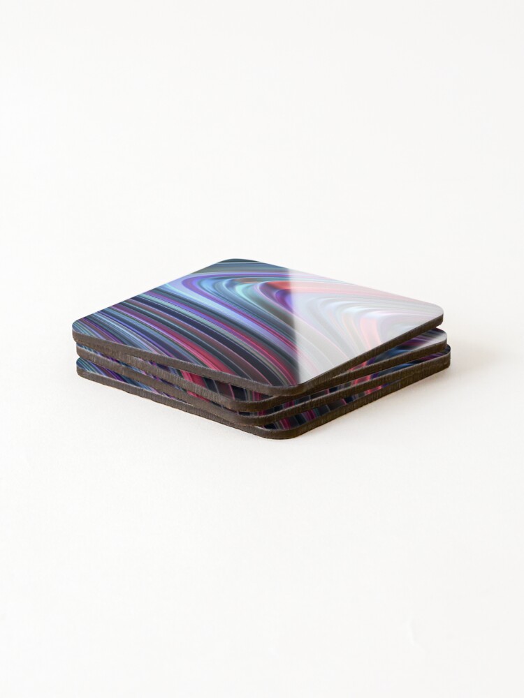Thumbnail 4 of 5, Coasters (Set of 4), Abstract shape designed and sold by AlexRybin.