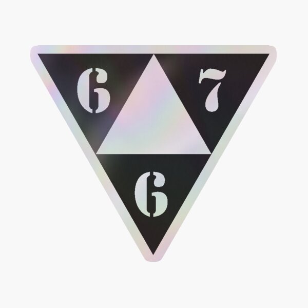 絵文字様 667 BLACK LOGO ⁶₆⁷