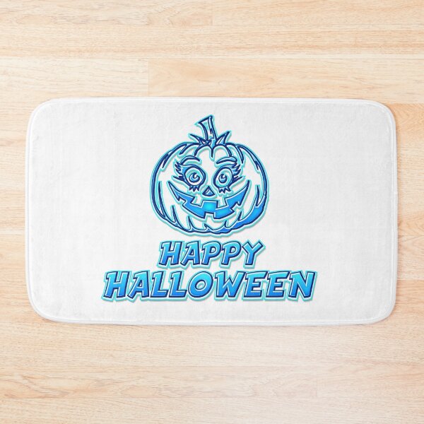 Item preview, Blue Comics Style Happy Halloween Pumpkin Sticker Coolest Gift Idea for Kids designed and sold by Naumovski.