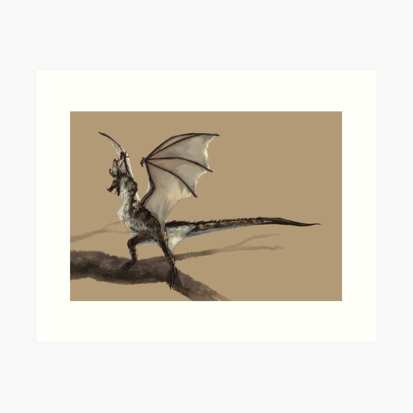 Bat Dragon Art Prints for Sale