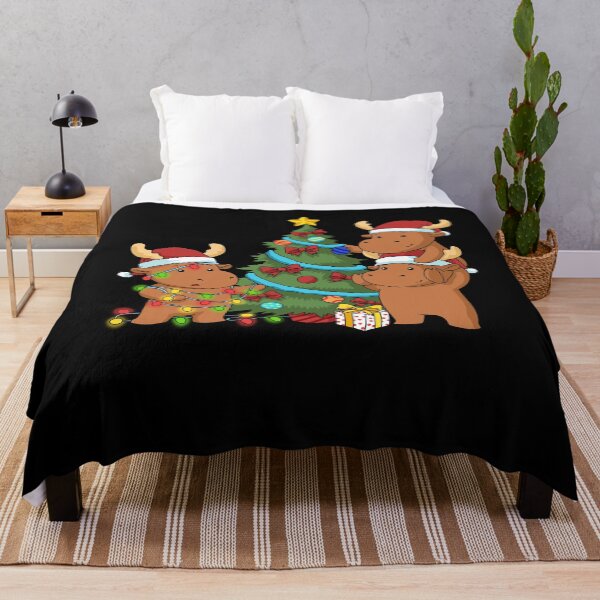 Item preview, Christmas Tree Gift Moose Gifts Kids Moose Christmas Moose designed and sold by DSWShirts.