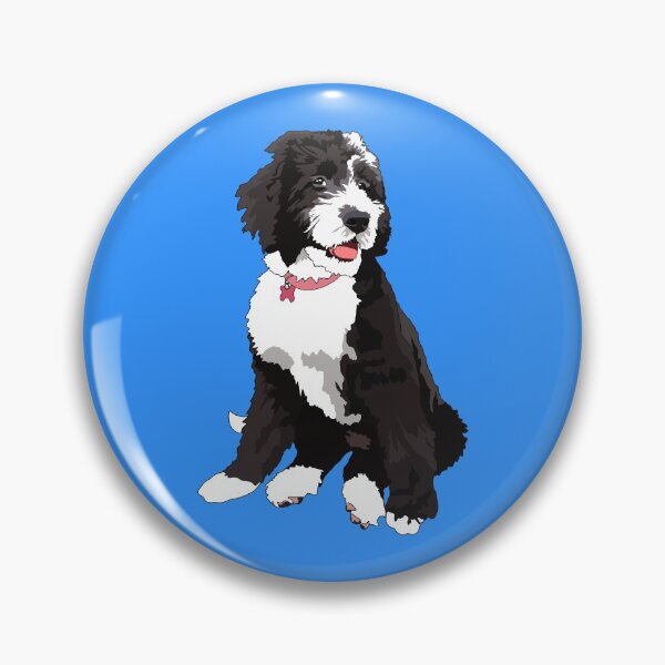 Item preview, Cute Bernedoodle designed and sold by Caden Darling Designs.