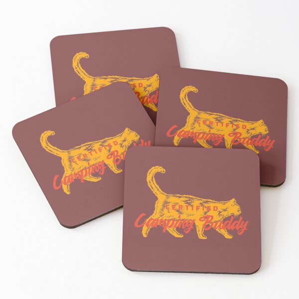 Item preview, Certified Camping Buddy, Cat designed and sold by merchermaier.