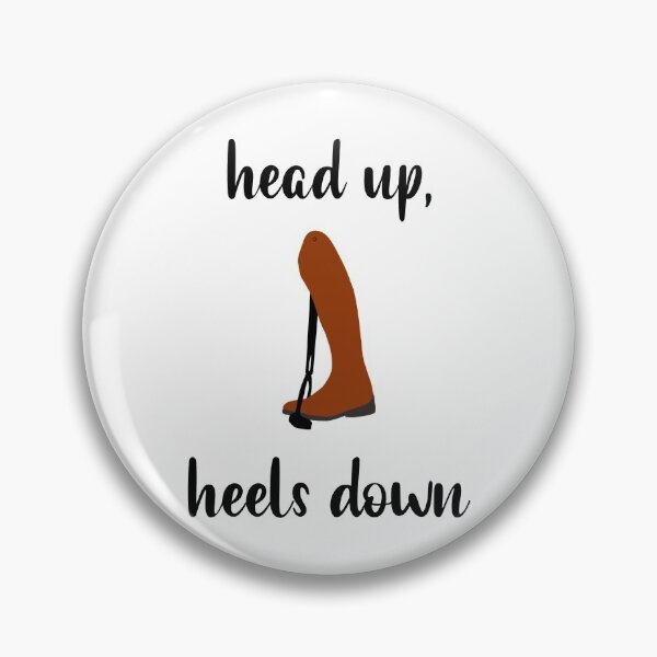 Item preview, Head Up, Heels Down | equestrian design designed and sold by robinverheul.