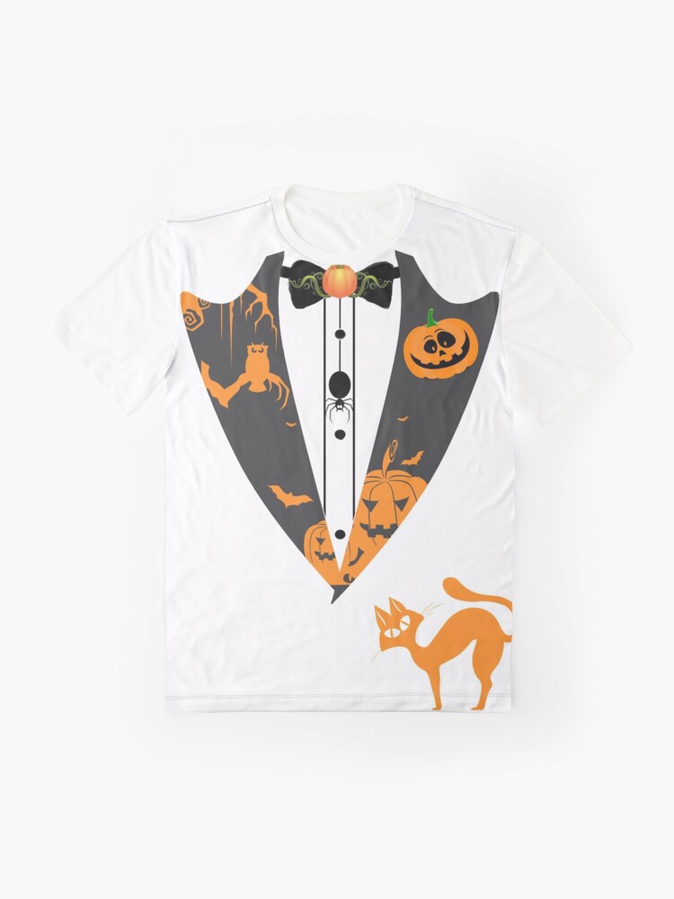 Tuxedo T-Shirt Skull Halloween Prom Bowtie Vintage' Women's T-Shirt