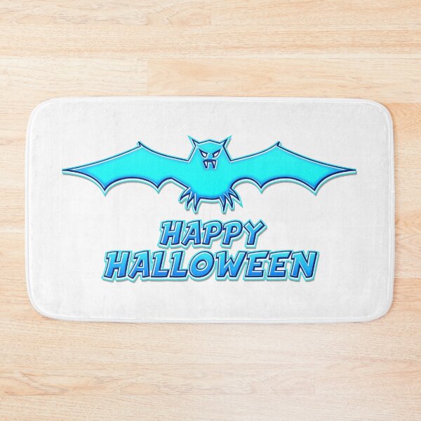 Item preview, Blue Comics Style Happy Halloween Bat Sticker Coolest Gift Idea for Kids designed and sold by Naumovski.