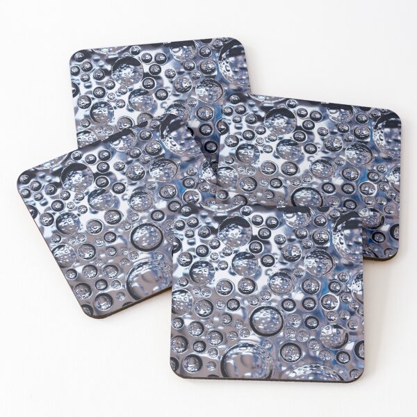Item preview, Blue Tinted Bubble pattern in the glass designed and sold by Tom Carpenter.