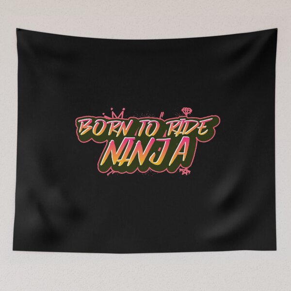 Item preview, Born to ride Ninja. bmx ,  mountain bike,  enduro lover gift designed and sold by RoManSmArt.