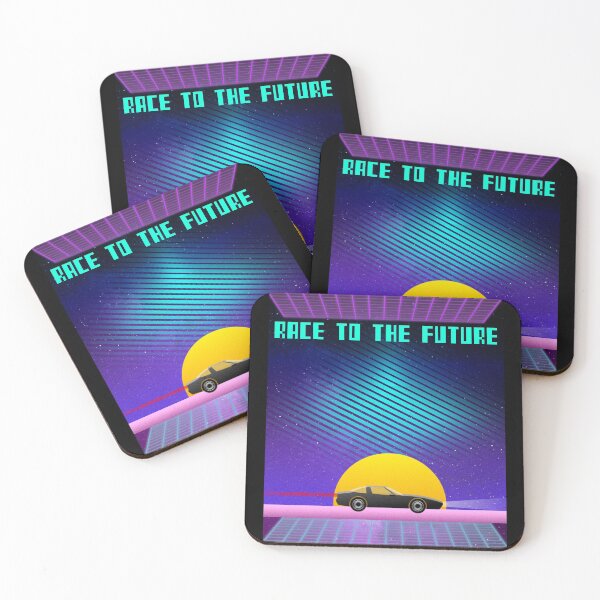 Item preview, Race to the Future 80s Retro Neon Arcade Design designed and sold by up4tee.