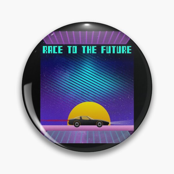 Item preview, Race to the Future 80s Retro Neon Arcade Design designed and sold by up4tee.