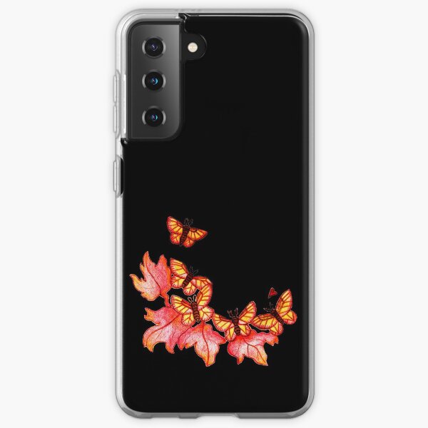 Rosy Maple Moths Samsung Galaxy Soft Case