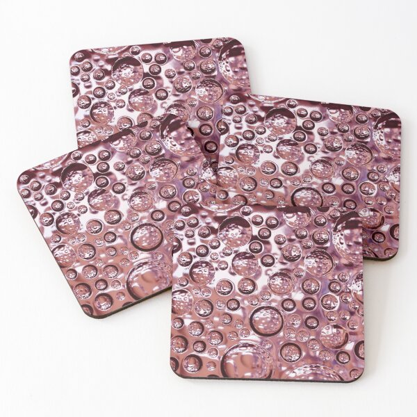 Item preview, Pink Tinted Bubble pattern in the glass designed and sold by Tom Carpenter.