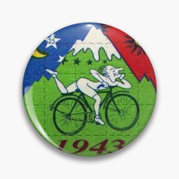 Item preview, Sticker of Bicycle Day Acid designed and sold by NovayaMuzyka.