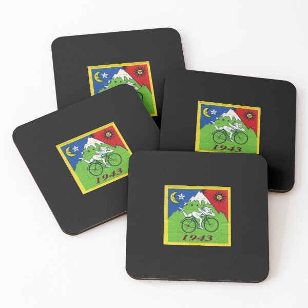 Item preview, Sticker of Bicycle Day Acid designed and sold by NovayaMuzyka.