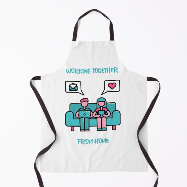 Item preview, Working Together From Home designed and sold by HappyFunnyTees.