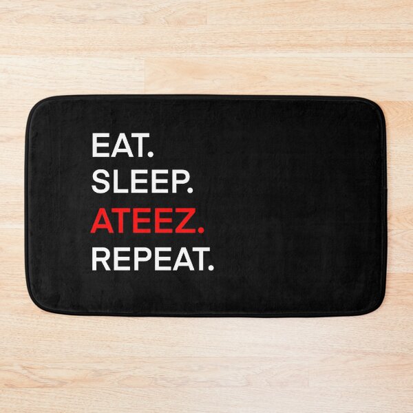 Item preview, Eat Sleep ATEEZ Repeat designed and sold by Amy Hearts.