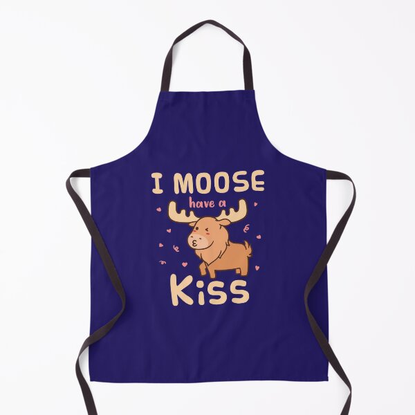 Item preview, I Moose Have a Kiss Animal Wildlife Pun designed and sold by jaygo.