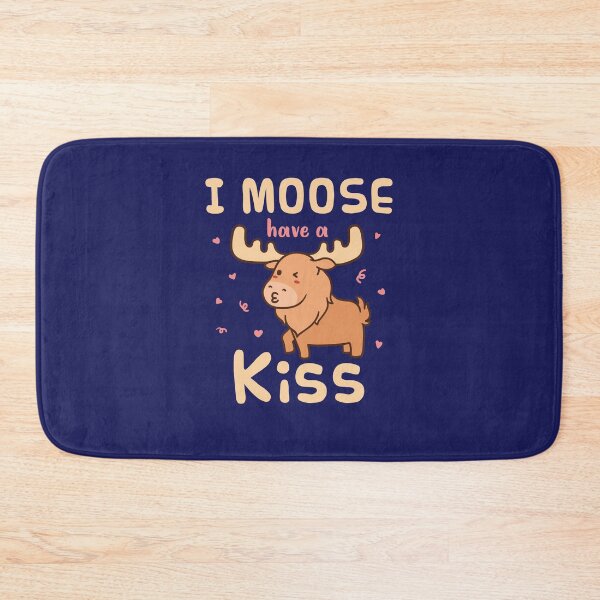 Item preview, I Moose Have a Kiss Animal Wildlife Pun designed and sold by jaygo.