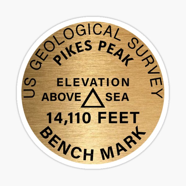 Item preview, Pikes Peak Colorado 14er Summit Marker designed and sold by letourneau41.