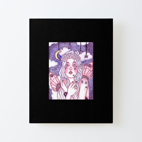 Among The Stars In Lavender Evening Star Fairy Canvas Mounted Print