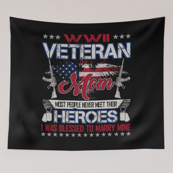 Item preview, WWII Veteran Mom Most People Never Meet Their Heroes designed and sold by TimoJohnson78.