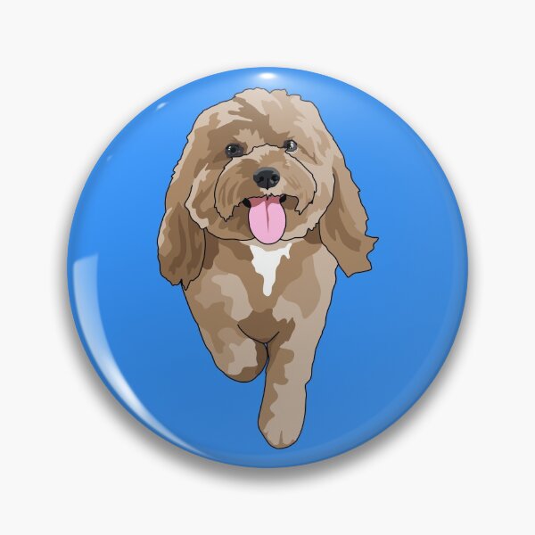 Item preview, Cute Cavapoo designed and sold by Caden Darling Designs.