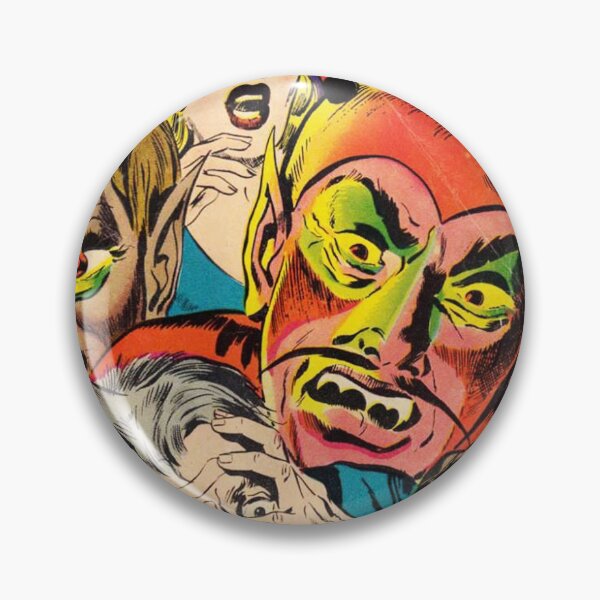 Item preview, Halloween horror faces designed and sold by Vintage Designs +.
