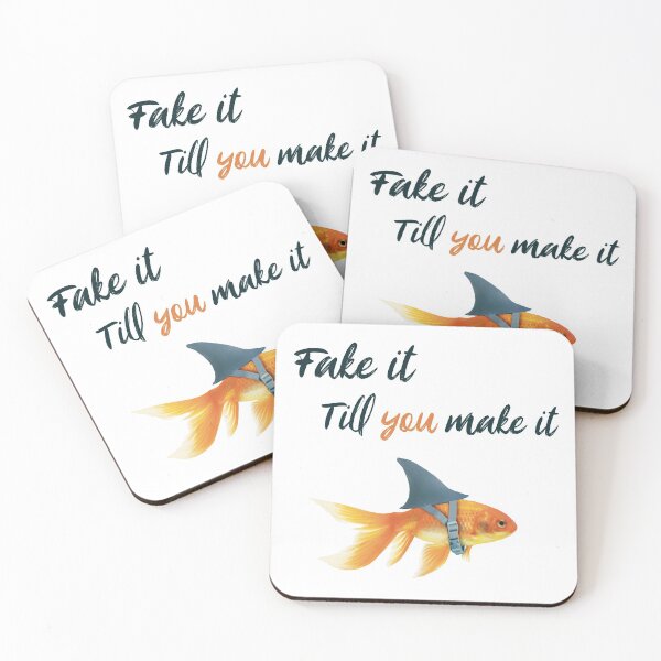 Item preview, Fake it till you make it designed and sold by purumArt.