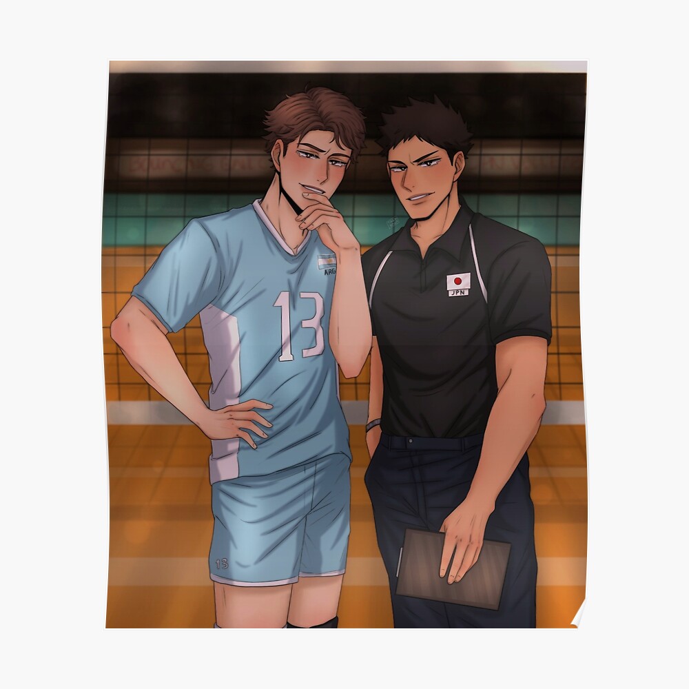 Haikyuu- Oikawa and Iwaizumi Timeskip