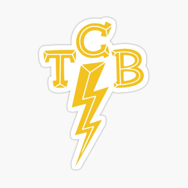 Elvis - Der König des Rock'n'Roll TCB Sticker