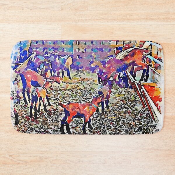 Item preview, Goats in the stall designed and sold by Giuseppe Cocco.