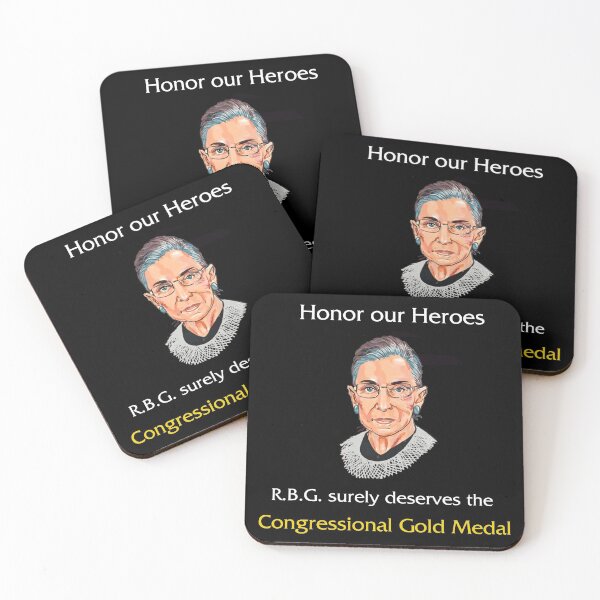 Item preview, R.B.G. Ruth Bader Ginsberg - Deserves Congressional Medal designed and sold by Danicus666.