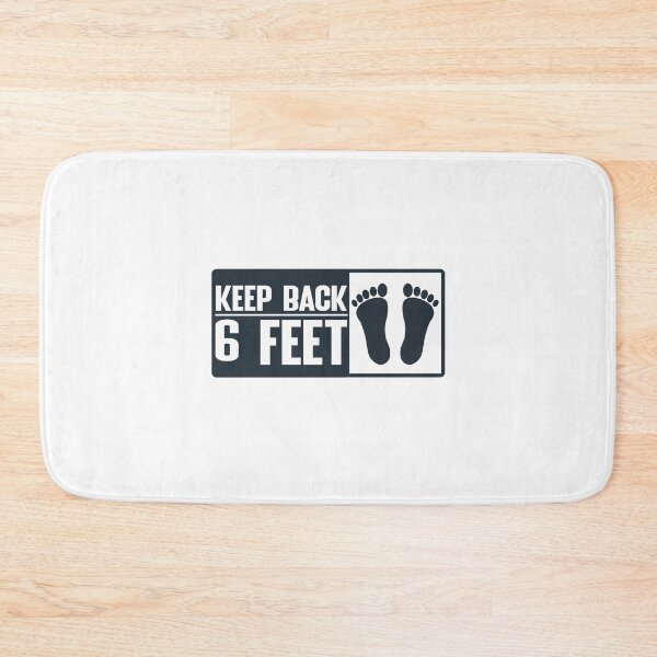 Item preview, Keep Back 6 Feet designed and sold by letsgoh.
