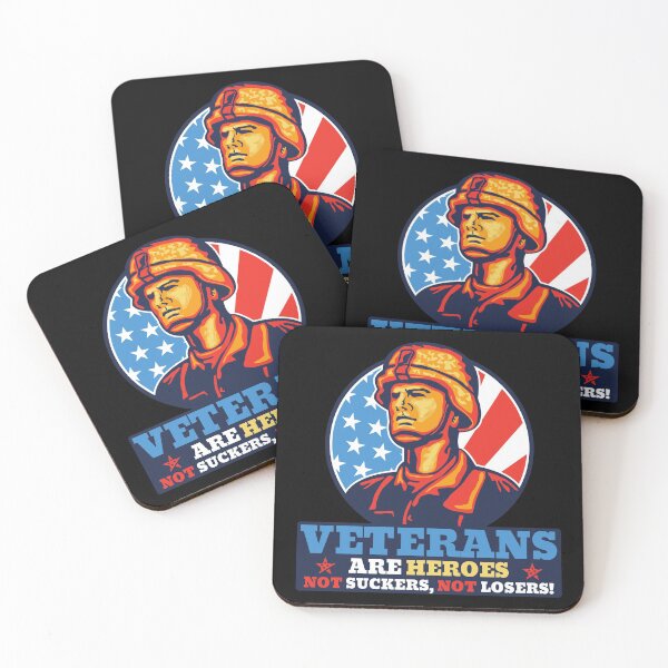 Item preview, Veterans Are Not Suckers Or Losers  designed and sold by ApparelFactory.