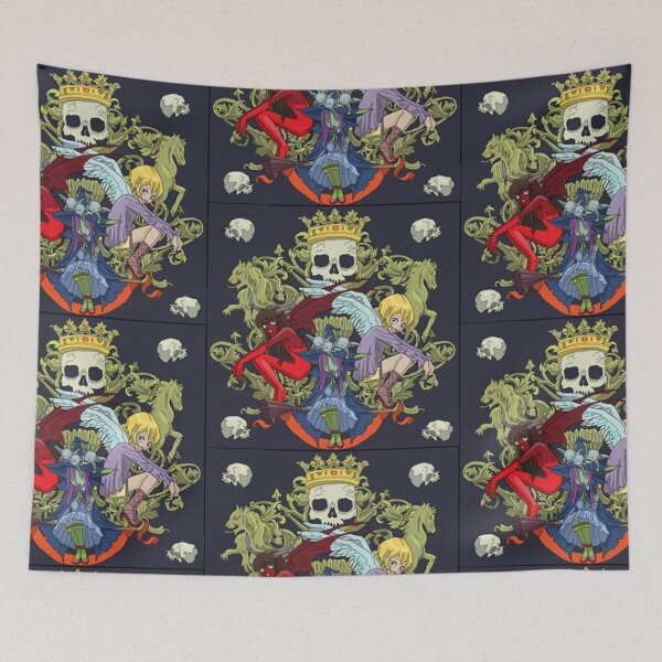 Item preview, Skulls and Fairies and Sprites designed and sold by boojun.